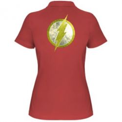 Женское поло Flash Logo - PrintSalon