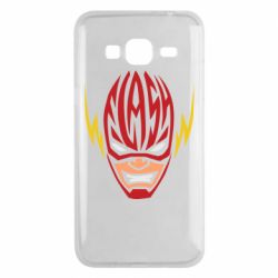 Чехол для Samsung J3 2016 Flash Typography - PrintSalon