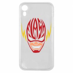 Чехол для iPhone XR Flash Typography - PrintSalon