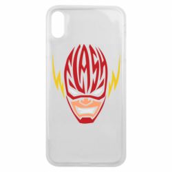 Чехол для iPhone Xs Max Flash Typography - PrintSalon