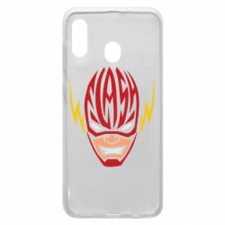 Чехол для Samsung A20 Flash Typography - PrintSalon