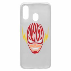 Чехол для Samsung A40 Flash Typography - PrintSalon