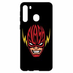 Чехол для Samsung A21 Flash Typography - PrintSalon