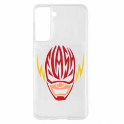 Чехол для Samsung S21 Flash Typography - PrintSalon