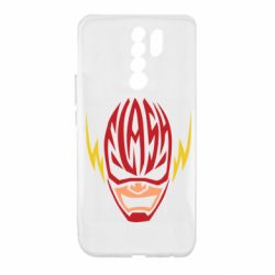 Чехол для Xiaomi Redmi 9 Flash Typography - PrintSalon