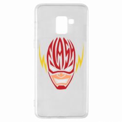 Чехол для Samsung A8+ 2018 Flash Typography - PrintSalon