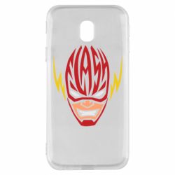 Чехол для Samsung J3 2017 Flash Typography - PrintSalon