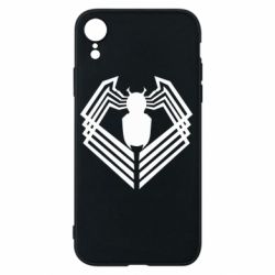 Чехол для iPhone XR FLat spider Venom - PrintSalon
