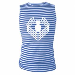 Майка-тельняшка FLat spider Venom - PrintSalon