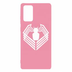 Чехол для Samsung Note 20 FLat spider Venom - PrintSalon