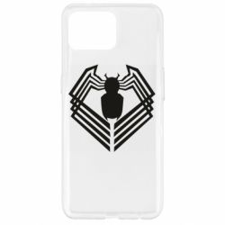 Чехол для Oppo Reno 4 Lite FLat spider Venom - PrintSalon