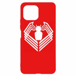 Чехол для Xiaomi Mi11 Lite FLat spider Venom - PrintSalon