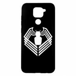 Чехол для Xiaomi Redmi Note 9/Redmi 10X FLat spider Venom - PrintSalon