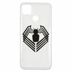Чехол для Xiaomi Redmi 9c FLat spider Venom - PrintSalon