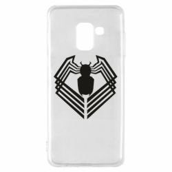 Чехол для Samsung A8 2018 FLat spider Venom - PrintSalon