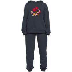 Женский костюм Flowers and Butterflies - PrintSalon