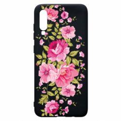 Чехол для Samsung A70 Flowers Art