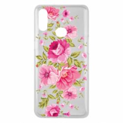Чехол для Samsung A10s Flowers Art