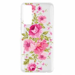 Чохол для Huawei P Smart 2021 Flowers Art - PrintSalon