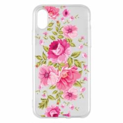 Чохол для iPhone X/Xs Flowers Art - PrintSalon