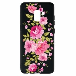 Чохол для Samsung A8+ 2018 Flowers Art - PrintSalon