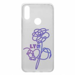 Чехол для Xiaomi Redmi 7 Flowers line bts - PrintSalon