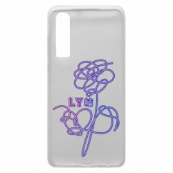 Чехол для Huawei P30 Flowers line bts - PrintSalon