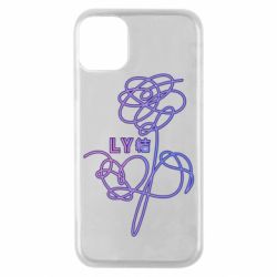 Чехол для iPhone 11 Pro Flowers line bts - PrintSalon