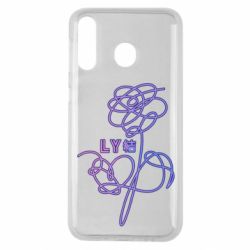 Чехол для Samsung M30 Flowers line bts - PrintSalon