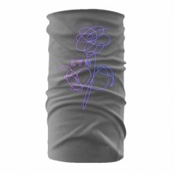 Бандана Flowers line bts - PrintSalon