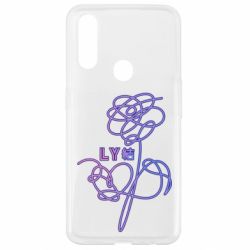 Чехол для Oppo A31 Flowers line bts - PrintSalon