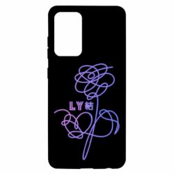 Чехол для Samsung A52 5G Flowers line bts - PrintSalon