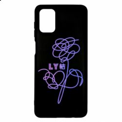 Чехол для Samsung M51 Flowers line bts - PrintSalon