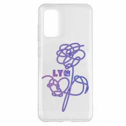 Чехол для Samsung S20 Flowers line bts - PrintSalon