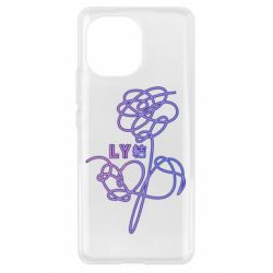 Чехол для Xiaomi Mi11 Flowers line bts - PrintSalon