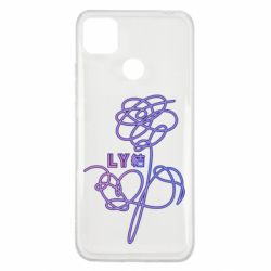 Чехол для Xiaomi Redmi 9c Flowers line bts - PrintSalon
