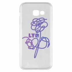 Чехол для Samsung A5 2017 Flowers line bts - PrintSalon