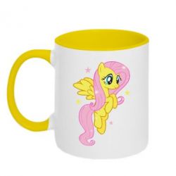 Чашка двокольорова Fluttershy - PrintSalon