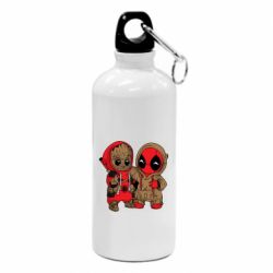 Фляга Baby Groot And Deadpool - PrintSalon
