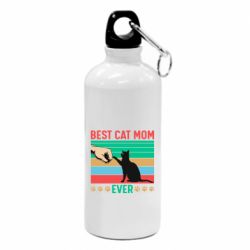 Фляга Best cat mom ever - PrintSalon