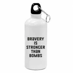 Фляга Bravery is stronger - PrintSalon