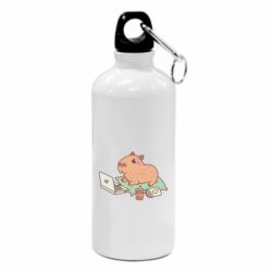 Фляга Capybara With Laptop - PrintSalon