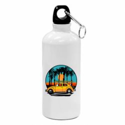 Фляга Car and sunset - PrintSalon