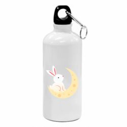 Фляга Cute rabbit on the moon - PrintSalon