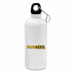 Фляга Fake taxi logo 2 - PrintSalon