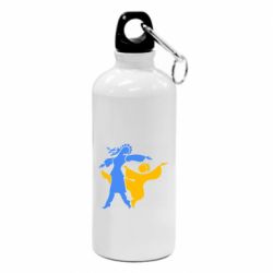 Фляга Гопак. Девушка и парень