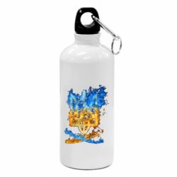 Фляга Горящий гербу Украины