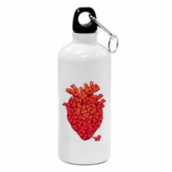 Фляга Heart of many cats - PrintSalon