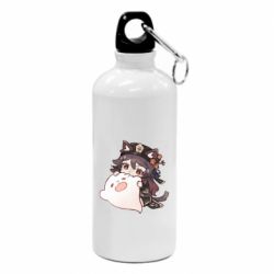 Фляга Hu Tao cat - PrintSalon