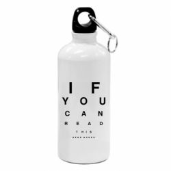 Фляга If you can read this send nudes - PrintSalon